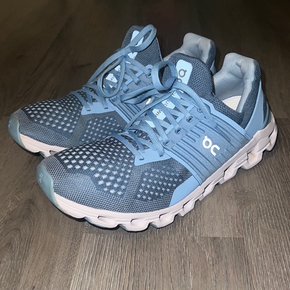 On Running Shoes - Womens blue OnCloud CloudSwift